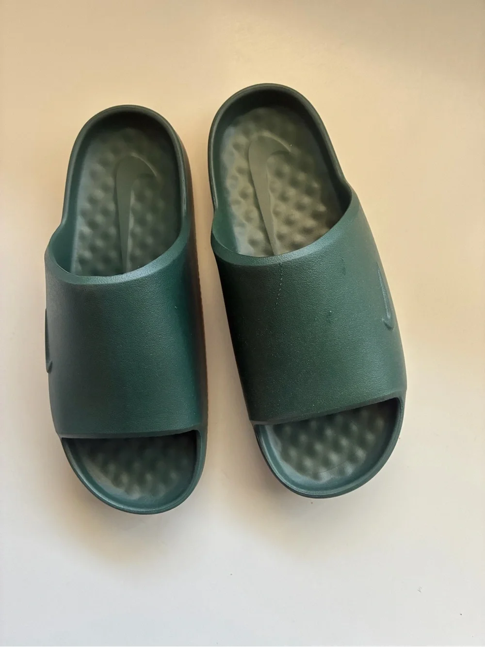 Nike Forest Green Slide Sandals